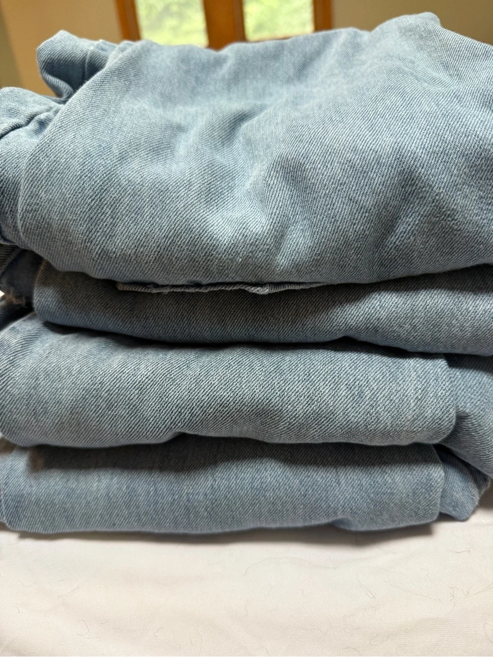 4 Pair Levi's 505 Regular Fit Light Stonewash Blue Men’s Jeans All Size 31x32